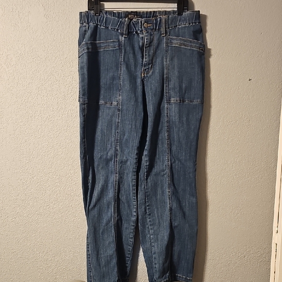 Judy Blue Women's Straight Leg Jeans - Dark Blue - Picture 2 of 8